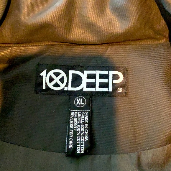 🏴‍☠️10.Deep Heavy Duty Rain Jacket Rare Men’s XL🏴‍☠️ - Picture 2 of 7